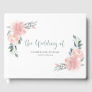 Search for floral wedding guest books Pastel
