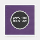 Search for luncheon napkins Purple