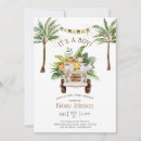 Search for tree baby shower invitations Palm trees