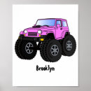 Search for race car nursery art Monster truck