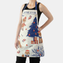 Search for christmas tree aprons Blue