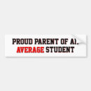 Search for parent bumper stickers Academics