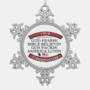 Search for conservative christmas tree decorations Usa