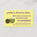 Search for coconuts business cards Cartoon