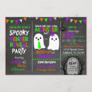 Search for gender reveal halloween invitations Ghoul