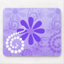 Search for purple flower pattern mouse mats Cute