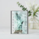 Search for freedom postcards Statue of liberty
