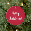 Search for festive christmas tree decorations Red