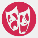 Search for theatre mask stickers Actor