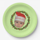 Search for babys first christmas plates Santa claus