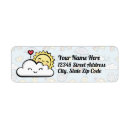 Search for sun return address labels Clouds