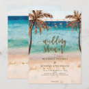 Search for tropical shower wedding invitations Typography