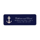 Search for anchor wedding return address labels Classy