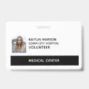Search for volunteer id badges Hospital