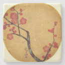 Search for cherry blossoms coasters Red