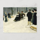 Search for snow sled postcards Winter