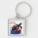 Search for sea turtle square key rings Beach
