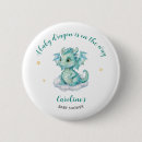 Search for cute dragon badges Watercolor