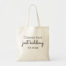 Search for organic tote bags food