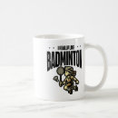 Search for badminton design mugs Shuttlecock