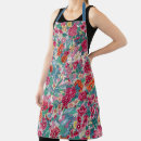 Search for colourful leaf aprons Red