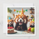 Search for red panda invitations Zoo