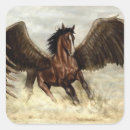 Search for winged pegasus stickers Horse