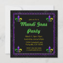 Search for mardi square invitations Gold