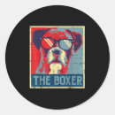 Search for boxer dog stickers Lover