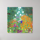 Search for gustav klimt flower garden canvas prints Flowers