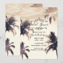Search for palm tree bridal shower invitations Hawaii