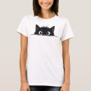 Search for peeking cat tshirts Fun