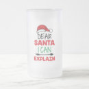 Search for dear santa i can explain mugs Typography