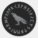 Search for viking mythology stickers Raven