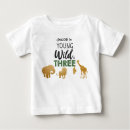 Search for safari baby clothes Young wild and three