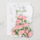 Search for carnation wedding invitations Garden