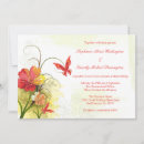 Search for green butterflies wedding invitations Flowers