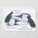 Search for vintage peacock wedding invitations Stylish