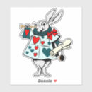 Search for black rabbit stickers Alice in wonderland