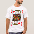 Search for king of diamonds tshirts Hearts