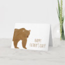 Search for bear fathers day cards Daddy
