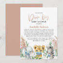 Search for change of plans baby shower invitations Watercolor
