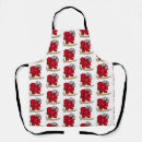 Search for dice aprons Red