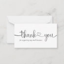 Search for christmas business stationery Thank you