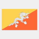 Search for bhutan stickers Flag of bhutan