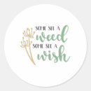 Search for weeds stickers White