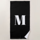 Search for black and white beach towels Minimalist