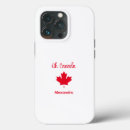 Search for red maple leaf iphone cases Red and white