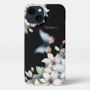 Search for floral butterfly cases Watercolor
