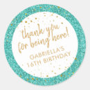 Search for teal and gold stickers Thank you for coming